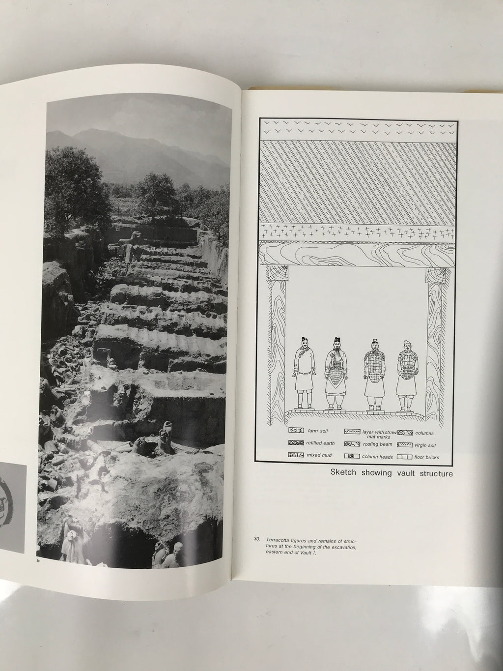 The First Emperor's Terracotta Legion Book 1st Edition Vtg China TTP Color HN29