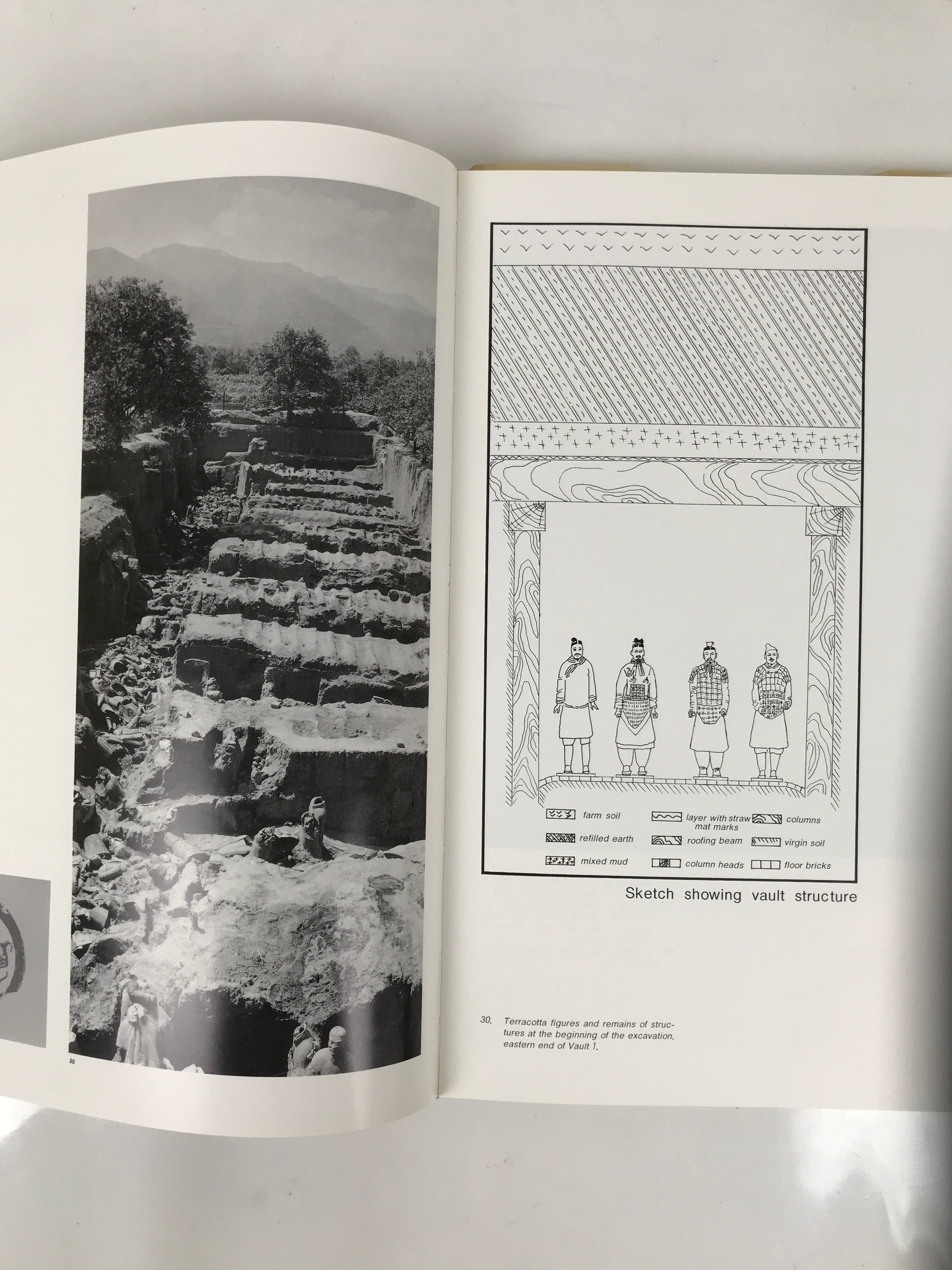 The First Emperor's Terracotta Legion Book 1st Edition Vtg China TTP Color HN29