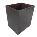 Vintage Japanese Brushed Lacquer Wooden Storage Box Inside 19.5x20x29cm Mon X99