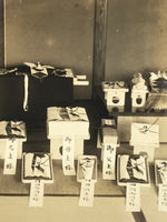Vintage Japanese Early Showa Shinto Wedding Gifts Photograph Sepia Tone PH24