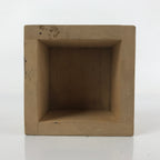 Vintage Japanese Masu Rice Cup Inside Box 6.5x6.5x4cm Setsubun Festival X124
