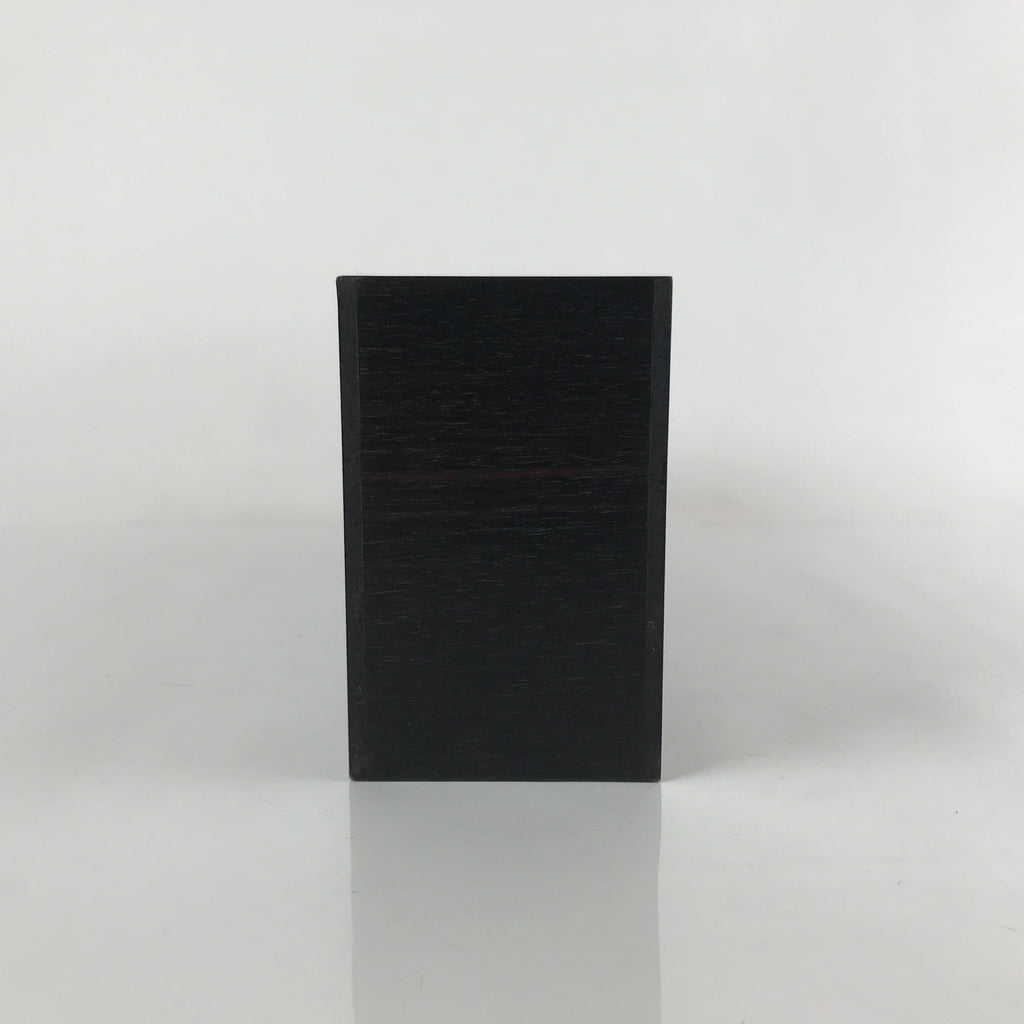 Vintage Japanese Wooden Drawer Narrow Storage Box Inside 34x6.5x13cm Brown X95