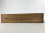 Vintage Japanese Wooden Drawer Shallow Storage Box Inside 36x25x8cm Brown X91
