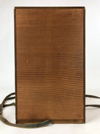 Vintage Japanese Wooden Lidded Flower Basket Storage Box Inside 20x20x33cm X63