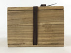 Vintage Japanese Wooden Lidded Pottery Storage Box Inside 16x16x10.5cm X48