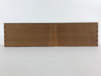 Vintage Japanese Wooden Lidded Pottery Storage Box Inside 35.5x8.5x8.5cm X34