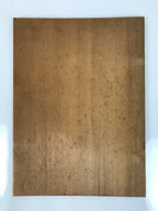 Vintage Japanese Wooden Lidded Serving Tray Box Inside 40.5x29.5x4cm Brown X149