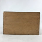 Vintage Japanese Wooden Lidded Small Bowl Storage Box Inside 36x12.5x22cm X68