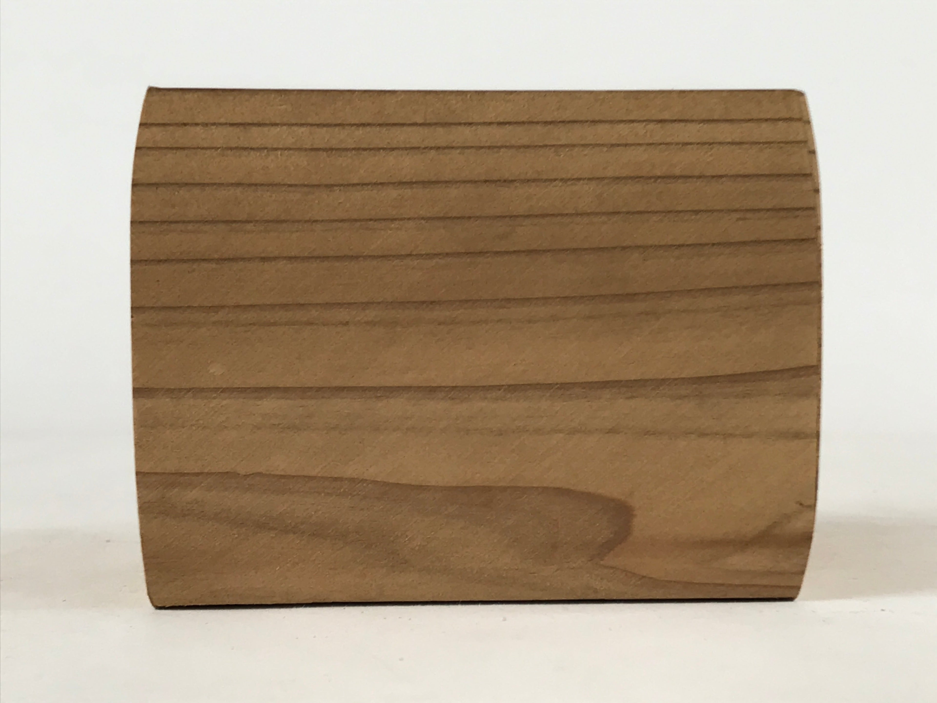 Vintage Japanese Wooden Lidded Small Storage Box Inside 8.5x8.5x5.5cm X83