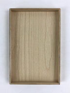Vintage Japanese Wooden Lidded Storage Box Inside 19.5x12.5x1.5cm Long Flat X25