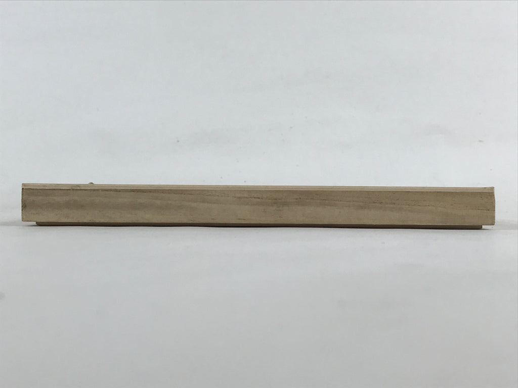 Vintage Japanese Wooden Lidded Storage Box Inside 19.5x12.5x1.5cm Long Flat X25