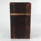 Vintage Japanese Wooden Lidded Storage Box Inside 21.5x23.5x40.5cm Brown X131