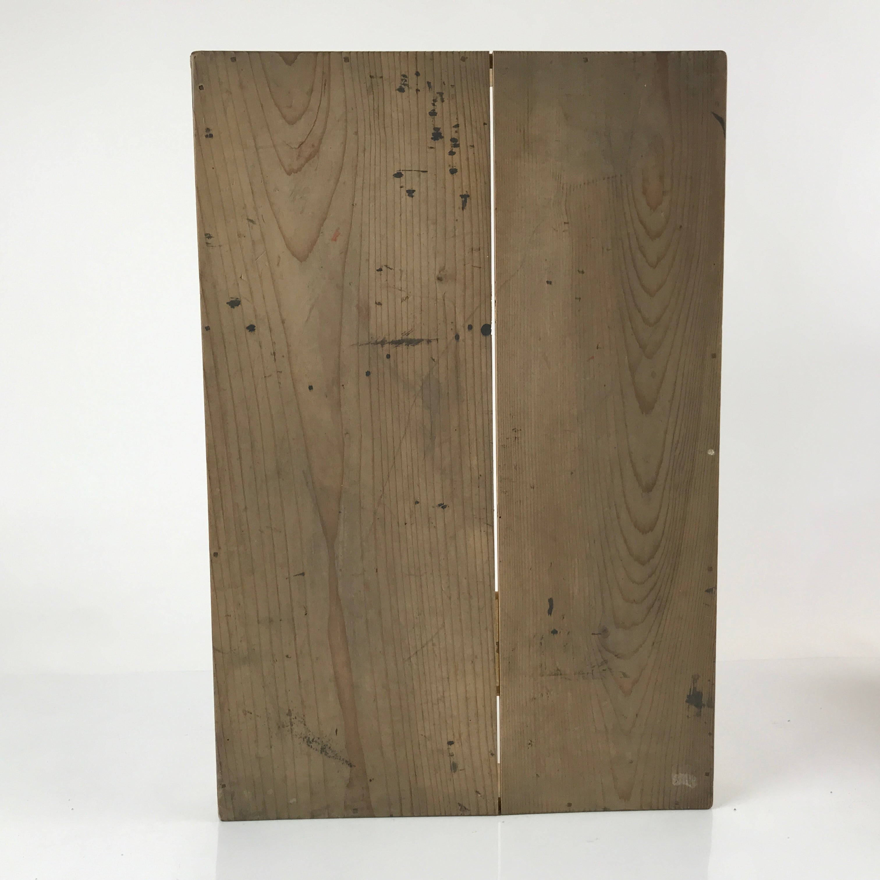 Vintage Japanese Wooden Lidded Storage Box Inside 28x43.5x14.5cm Brown X113