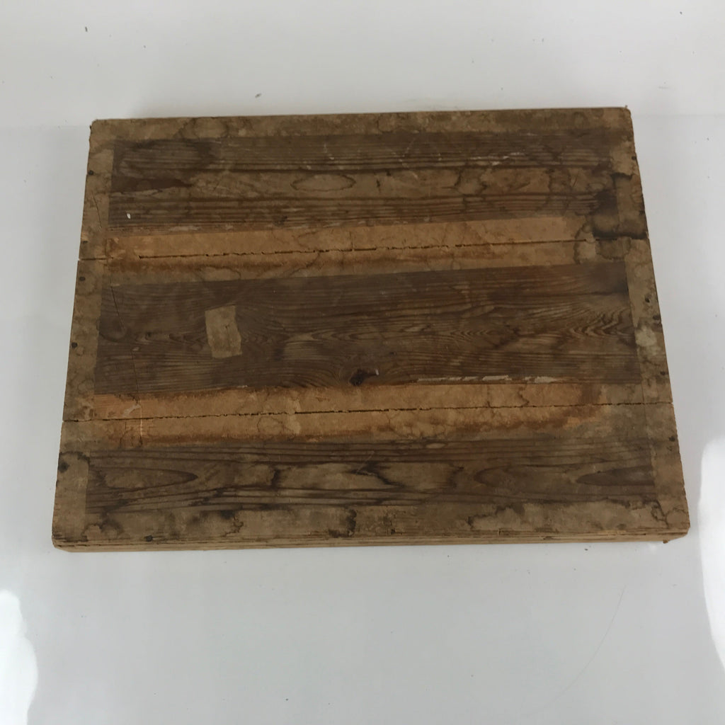 Vintage Japanese Wooden Lidded Storage Box Inside 34.5x46x22.5cm Cooler X112