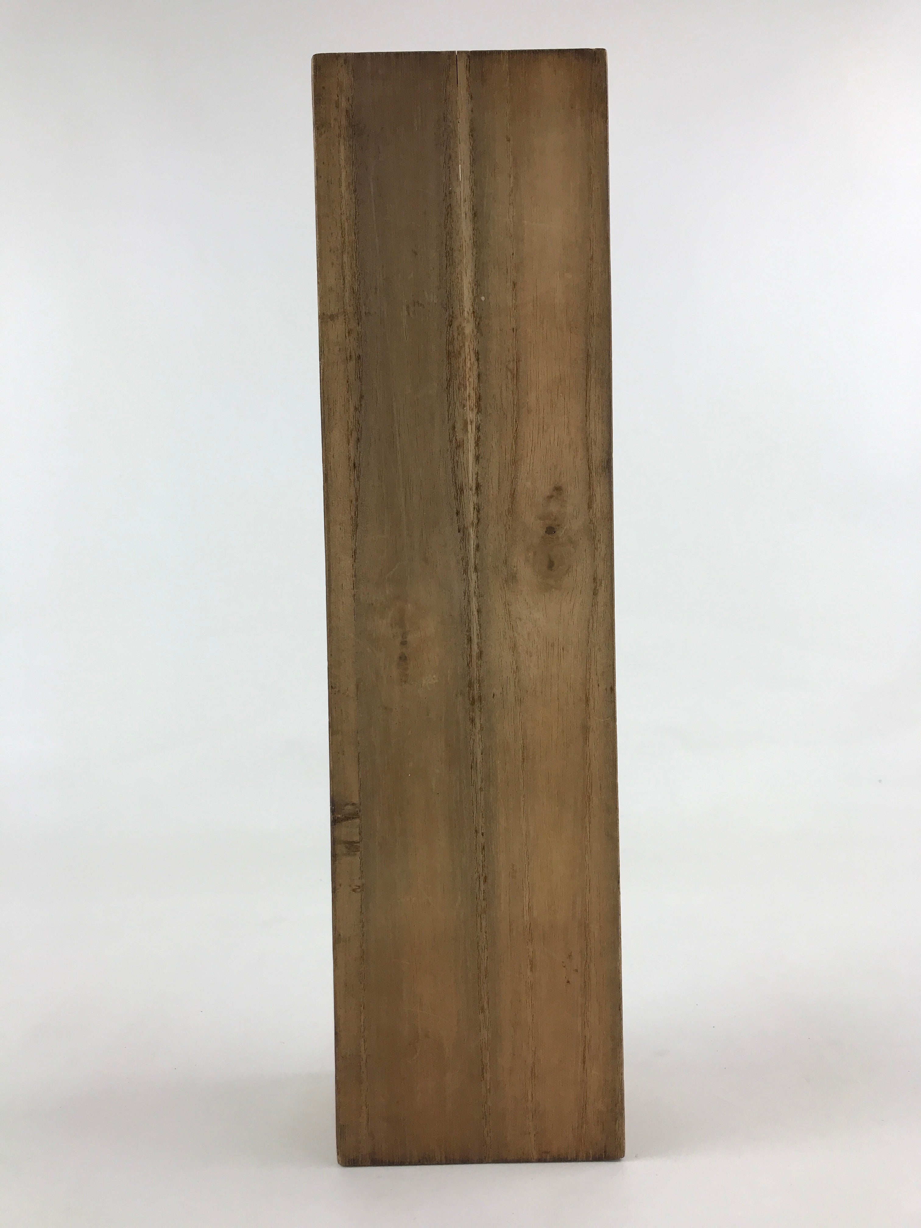 Vintage Japanese Wooden Lidded Storage Box Inside 38x8.5x7cm Long Medium X36