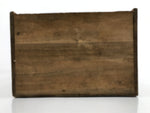 Vintage Japanese Wooden Lidded Tea Ceremony Box Chabako Inside 13x20x16cm X137