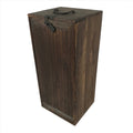 Vintage Japanese Wooden Lidded Tea Ceremony Storage Box 43.5cm Chabako X107