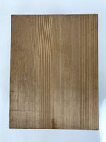 Vintage Japanese Wooden Lidded Tea Set Pottery Box Inside 22x17x13m Brown X150