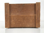 Vintage Japanese Wooden Storage Box Crate No Lid Inside 38.8x27.7x20cm X155