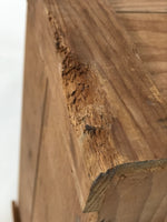 Vintage Japanese Wooden Storage Box Crate No Lid Inside 38.8x27.7x20cm X155