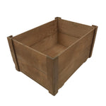 Vintage Japanese Wooden Storage Box Crate No Lid Inside 38.8x27.7x20cm X155