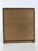 Vtg Japanese Wooden Lidded Pottery Storage Box Inside 31x10.7x11cm Brown X166
