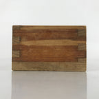 Vtg Japanese Wooden Masu Rice Cup Inside Box 6.5x6.5x4cm Setsubun Festival X123