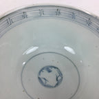 Antique C1824 Japanese Koimari Lidded Teacup Yunomi Blue White PP974