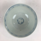 Antique C1824 Japanese Koimari Lidded Teacup Yunomi Blue White PP975