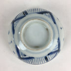 Antique C1824 Japanese Koimari Lidded Teacup Yunomi Blue White PP975