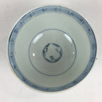 Antique C1824 Japanese Koimari Porcelain Teacup Yunomi Blue White PP970