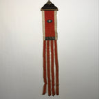 Antique C1835 Japanese Buddhist Memorial Service Meiki Nobori Tenpo Period BU940