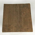 Antique C1848 Japanese Wooden Storage Box Hako Inside 15.2x14.9x14.7cm WB878
