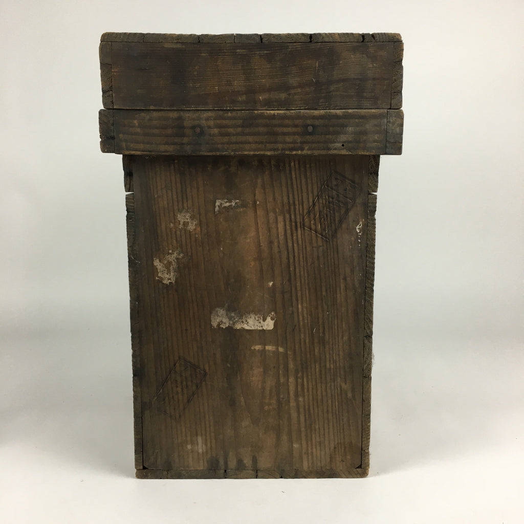 Antique C1850 Japanese Wooden Storage Box Hako Inside 36.5x23.6x43.7cm WB880