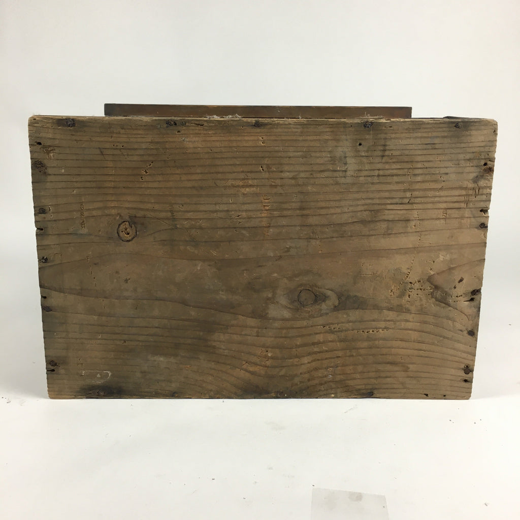 Antique C1850 Japanese Wooden Storage Box Hako Inside 36.5x23.6x43.7cm WB880
