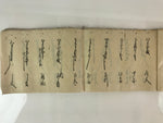 Antique C1868 Japanese Record Book Keio 4 Tatsuharu Long Paper P318