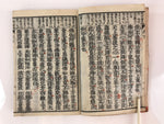Antique C1880 Japanese Buddhist Sutra Prayer Book Jodo Sanbu Kyo BU749