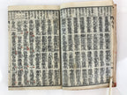 Antique C1880 Japanese Buddhist Sutra Prayer Book Jodo Sanbu Kyo BU749