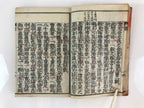 Antique C1880 Japanese Buddhist Sutra Prayer Book Jodo Sanbu Kyo BU751