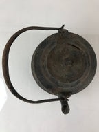 Antique C1880 Japanese Cast Iron Tetsubin Kettle Teapot Nanbu Tekki T104