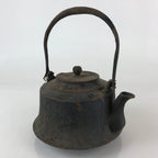 Antique C1880 Japanese Cast Iron Tetsubin Kettle Teapot Nanbu Tekki T104
