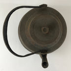 Antique C1880 Japanese Cast Iron Tetsubin Kettle Teapot Nanbu Tekki Yakan T103