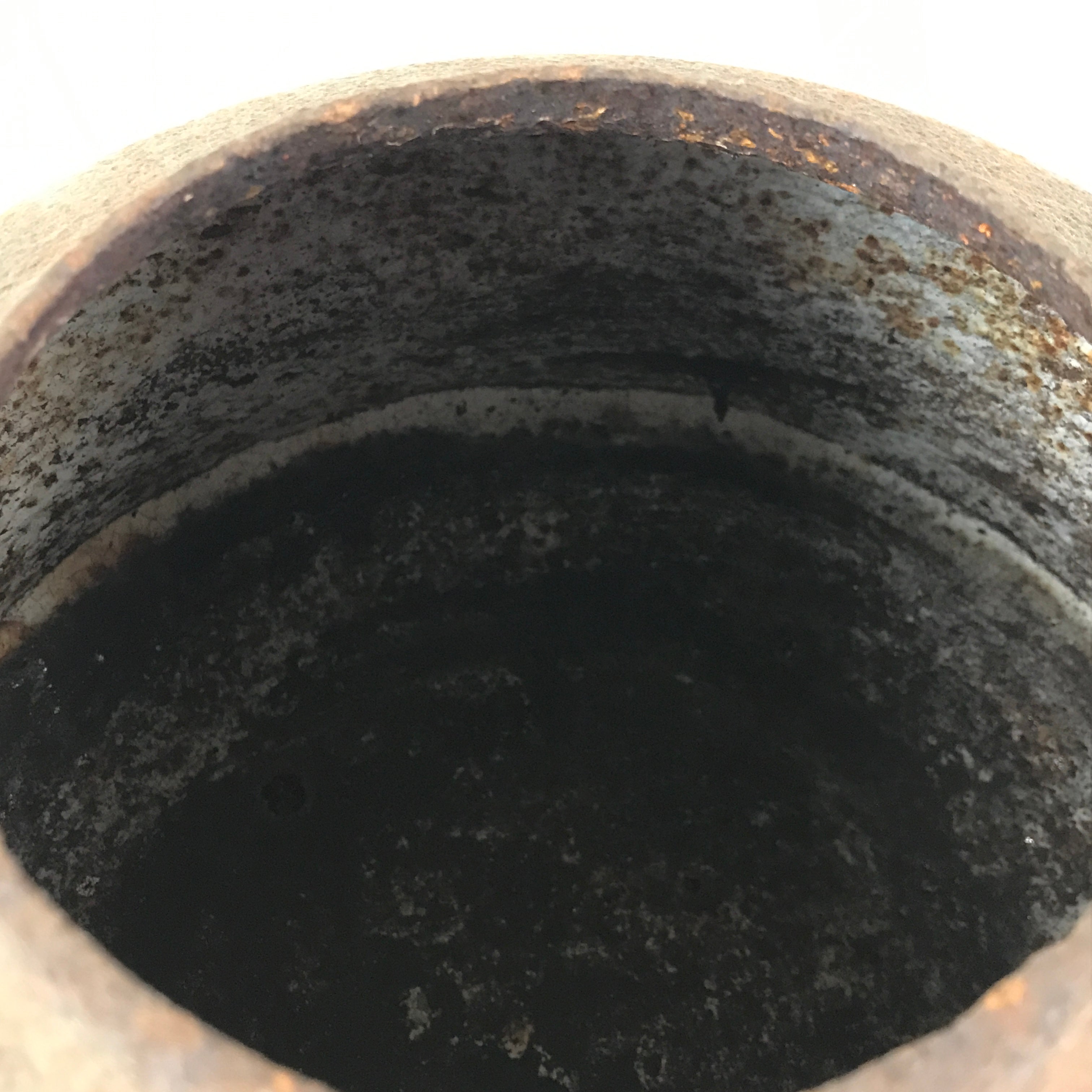 Antique C1880 Japanese Cast Iron Tetsubin Kettle Teapot Nanbu Tekki Yakan T103