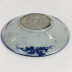 Antique C1880 Japanese Porcelain Plate Sometsuke Blue Flower Sara PY31
