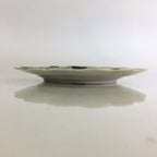 Antique C1880 Japanese Porcelain Small Plate Floral Butterfly Pattern Meiji PY80