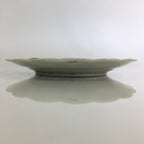 Antique C1880 Japanese Porcelain Small Plate Floral Butterfly Pattern Meiji PY95