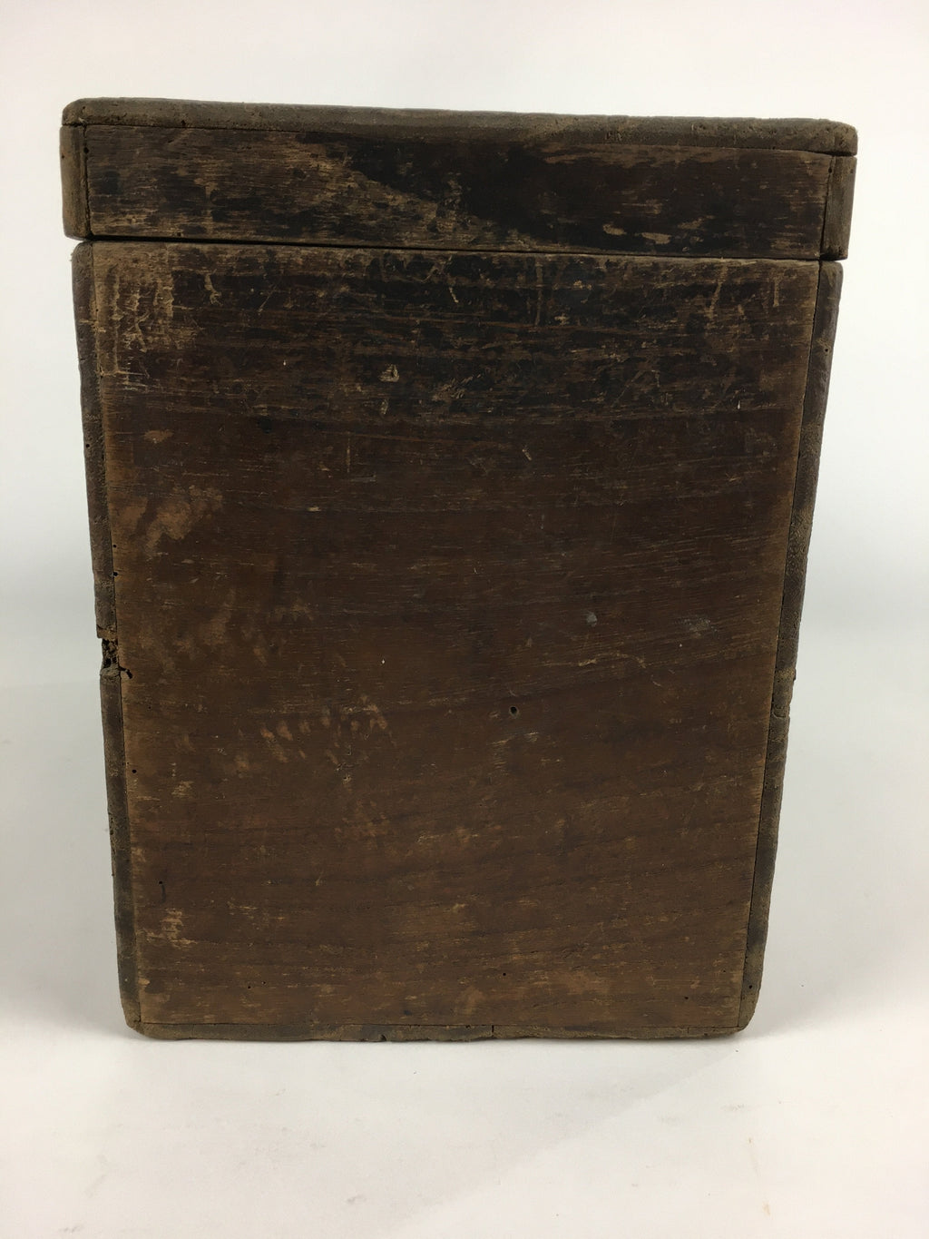 Antique C1880 Japanese Wooden Storage Box Hako Inside 32.5x15.9x21.5cm WB856