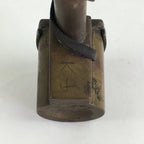 Antique C1880 Japanese Yatate Inkwell Brush Calligraphy Shuji Meiji Era JK287