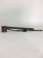 Antique C1880 Japanese Yatate Inkwell Brush Calligraphy Shuji Meiji Era JK287
