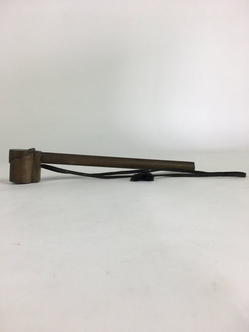 Antique C1880 Japanese Yatate Inkwell Brush Calligraphy Shuji Meiji Era JK287